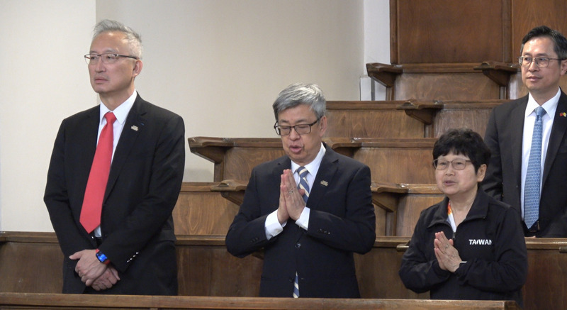 陳建仁代表台灣出席新教宗就職 盼良十四世訪台