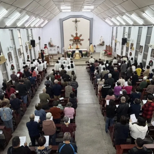 北捷事件人心不安 天主教嘉義主教座堂平安夜彌撒吸引民眾