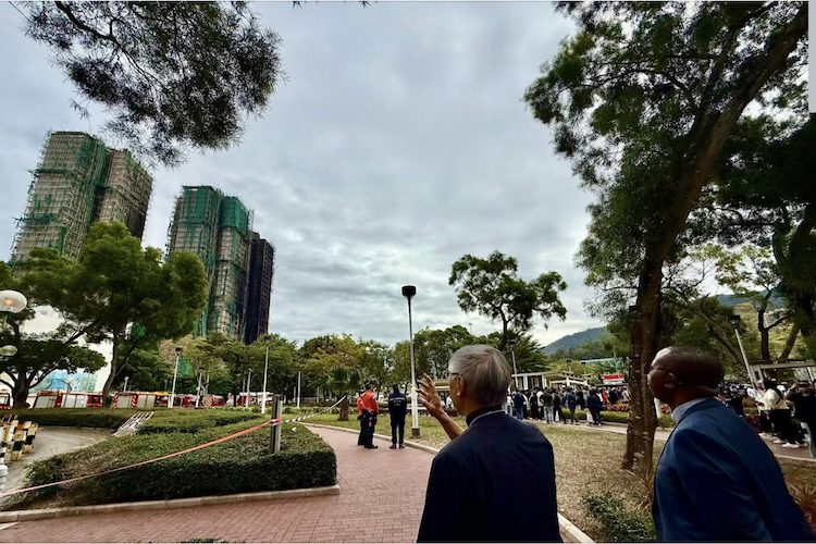 香港教區悼念住宅大火災罹難者