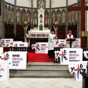 韓國世青節標記物展開全國朝聖之旅